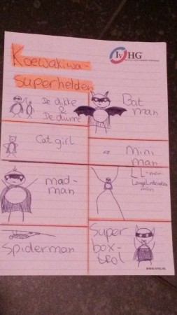 Het Superheldenteam!